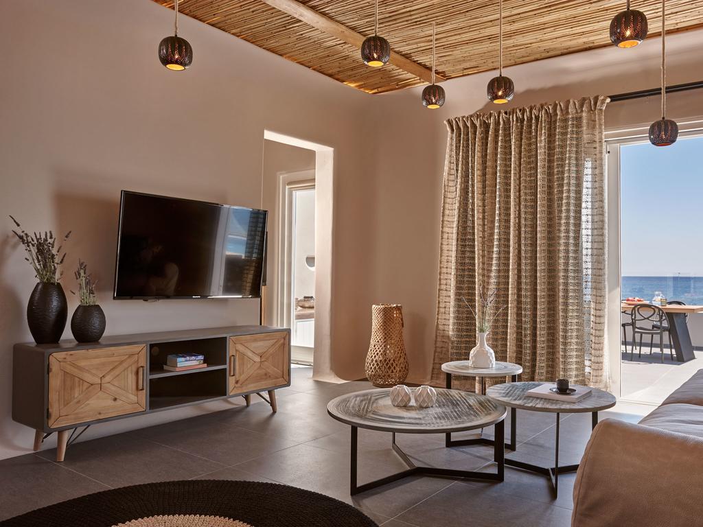Incognito Beach Villa Santorini Kamári Eksteriør billede