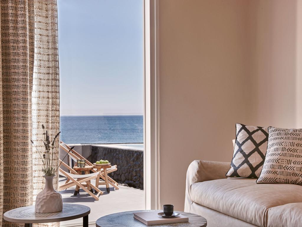 Incognito Beach Villa Santorini Kamári Eksteriør billede